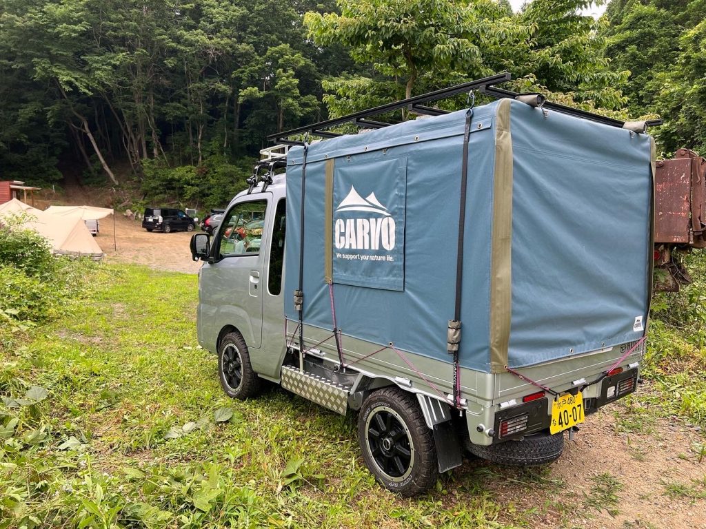 キャンパーの心をくすぐる CARVOーIN30 (井坂自動車) | 軽トラキャンプ
